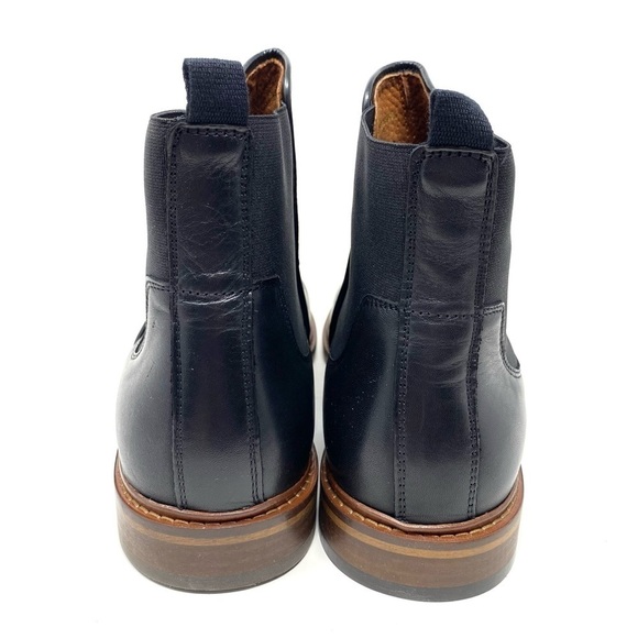 Shoe the Bear Wyatt Leather Chelsea Boots Black Size 45 Men’s Dress Boots